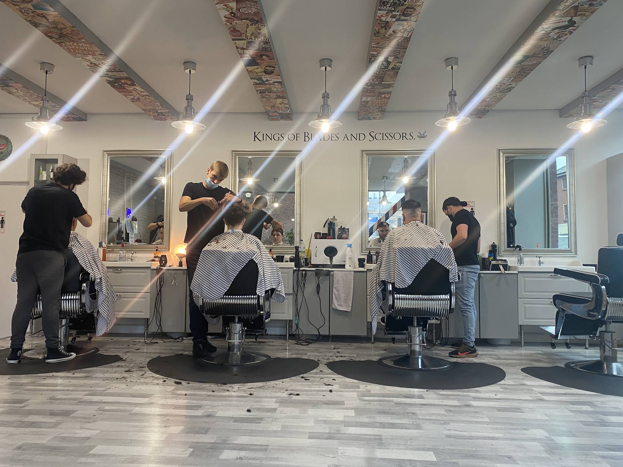 Barber chairs