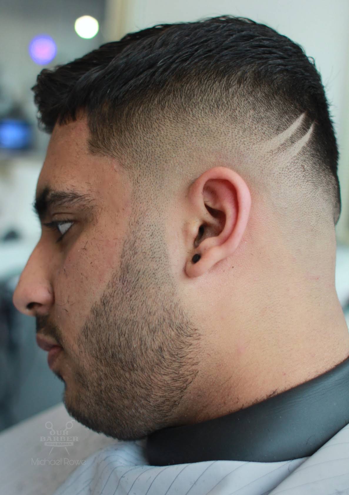 Fade haircut